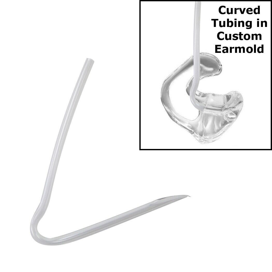 Size #13 Medium BTE Earmold Hearing Aid Tubes 4 Pack USA Seller Ear Mold Tubing