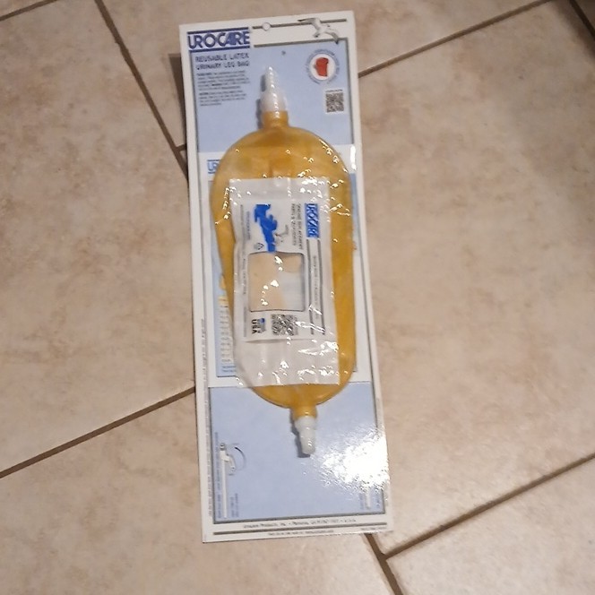 Urocare Reusable Latex Urinary Leg Bag 26 FL OZ Unisex Model 8526