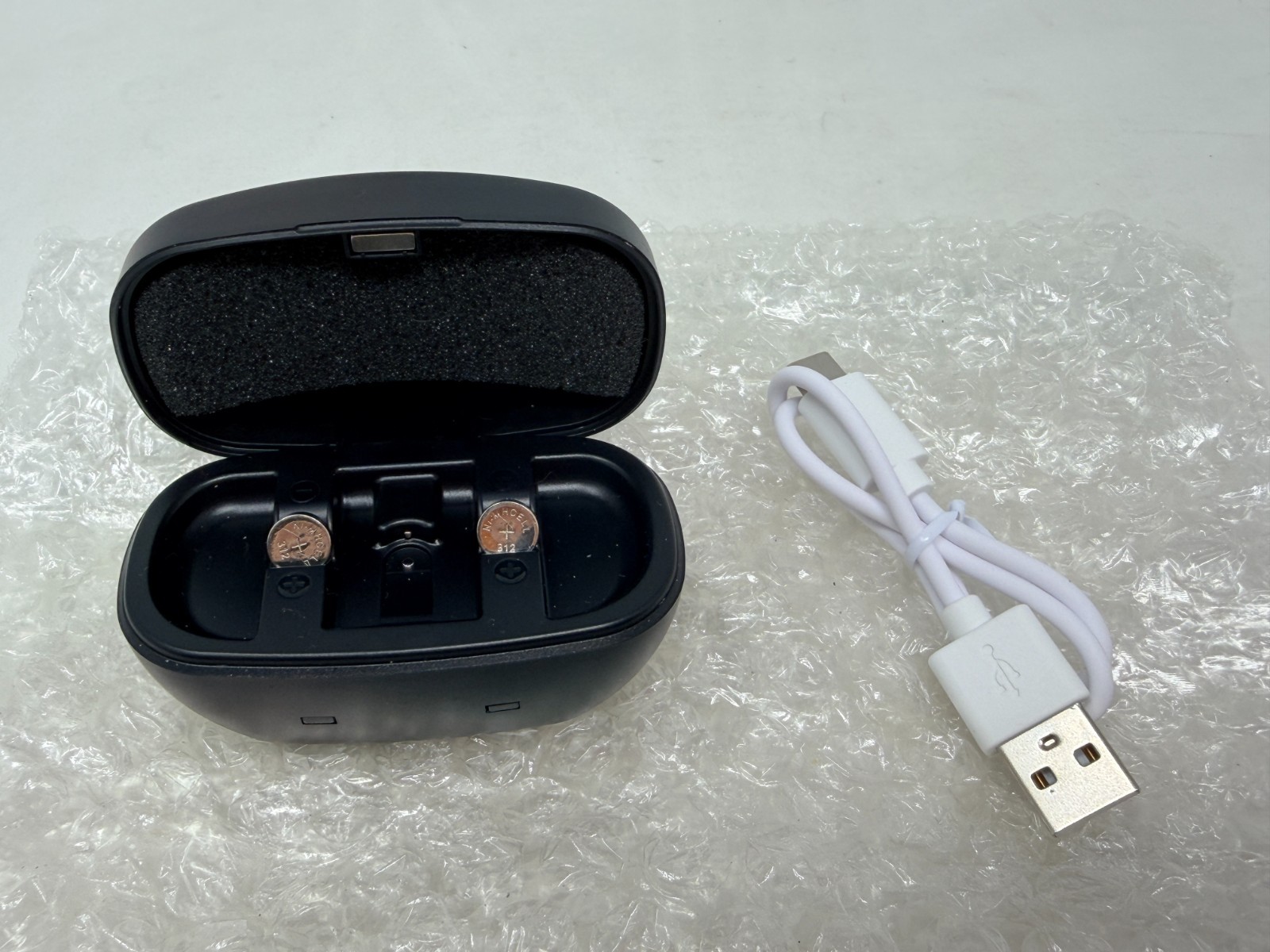 Melo Charger Pro Rechargeable 312 Hearing Aid Battery Charger Case – Open Box