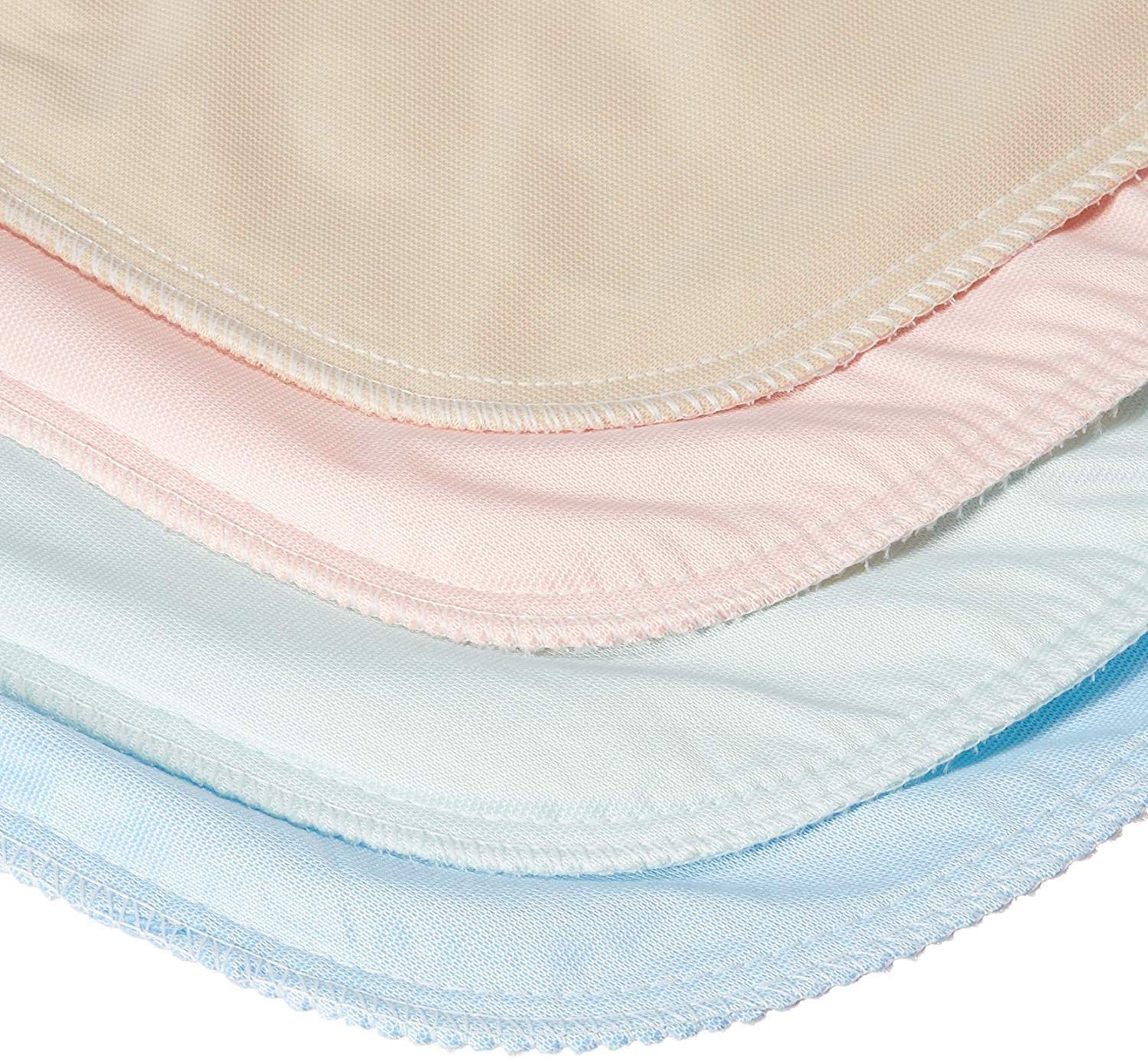 4 PCS Washable Bed Pads 34×36 Inch Blue Green Tan Pink Incontinence Protection