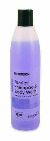 McKesson Tearless Shampoo and Body Wash 12 oz Squeeze Bottle Lavender Scent EA/1