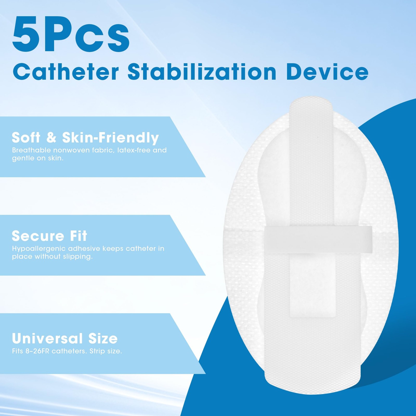 External Condom Catheters for Elderly Men Age 80, 20 Soft Latex, 5 Catheter S…