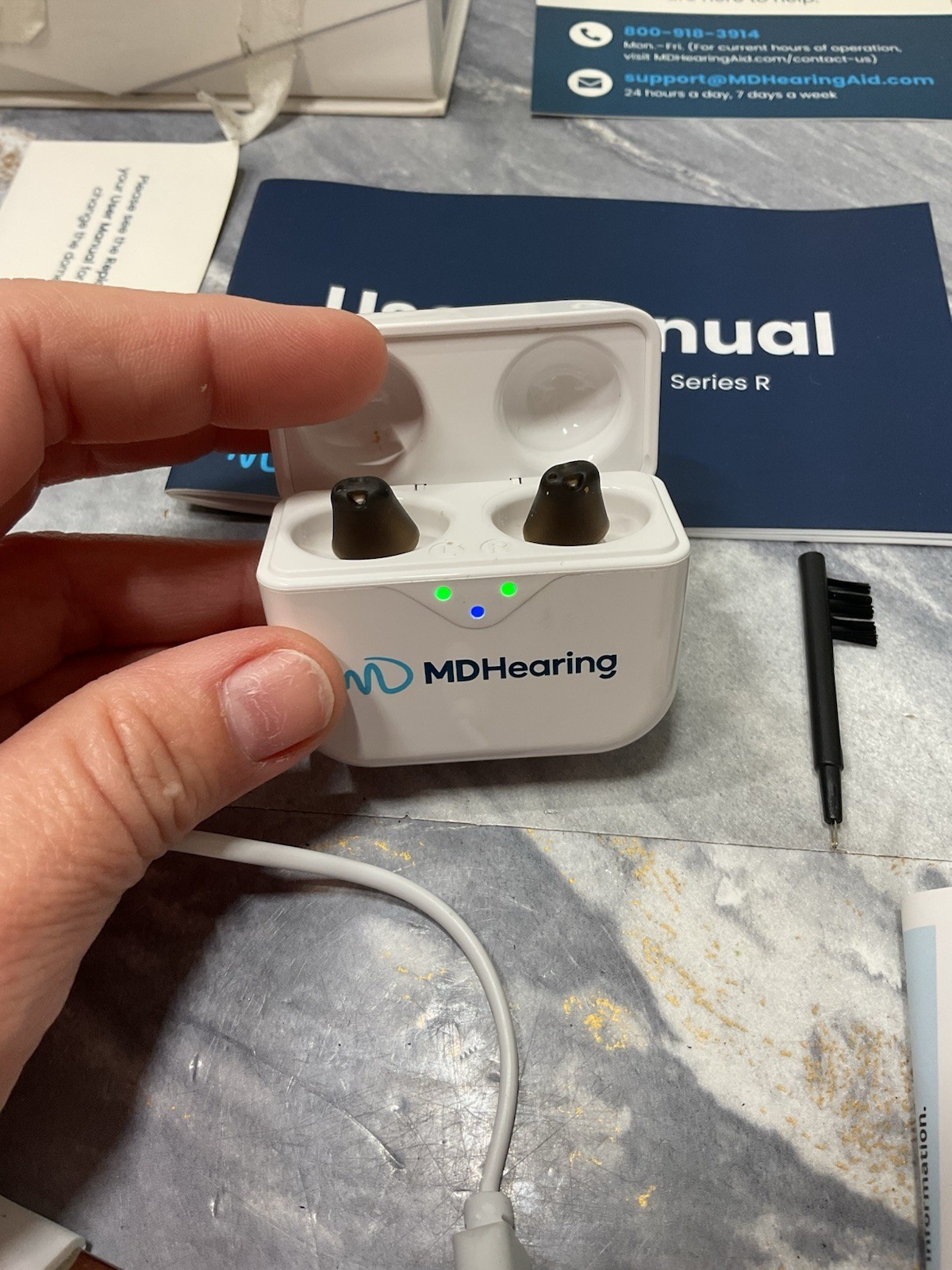 NEO digital Md Hearingrechargeable OTC In-the-Ear Series R ~left