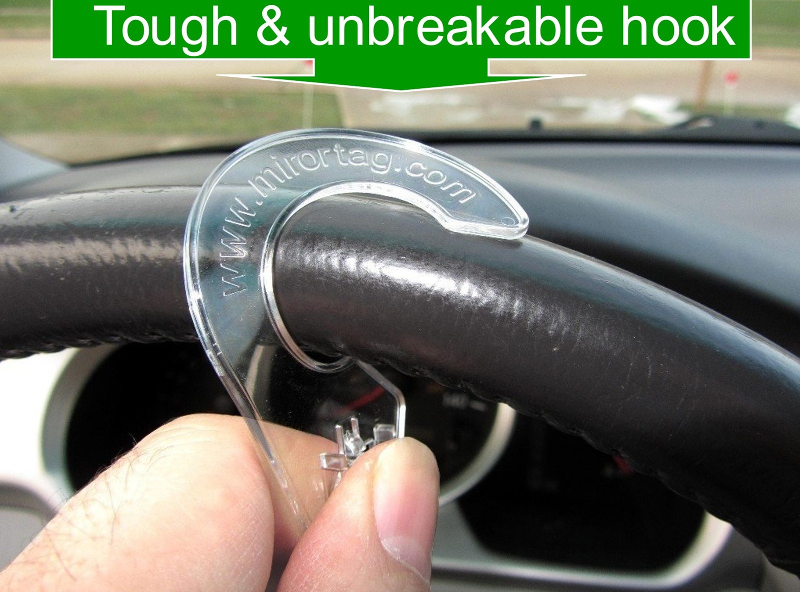 2 NEW Handicapped Tag Holders. Mirortag Silver, Magnetically ON & OFF. Fits ALL
