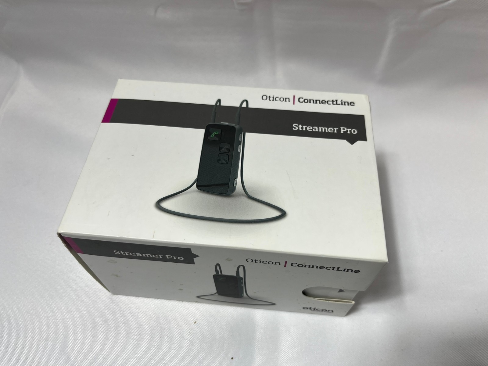Oticon Streamer Pro 1.2 Connectline. open box