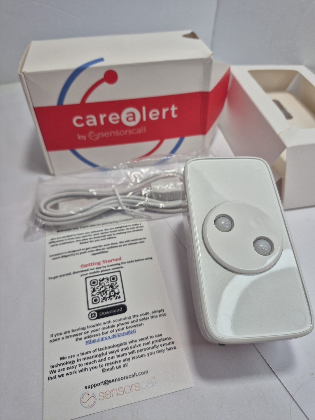 Sensor Call CareAlert Adult Elderly Senior Alert System Safety Sensor Monitor –