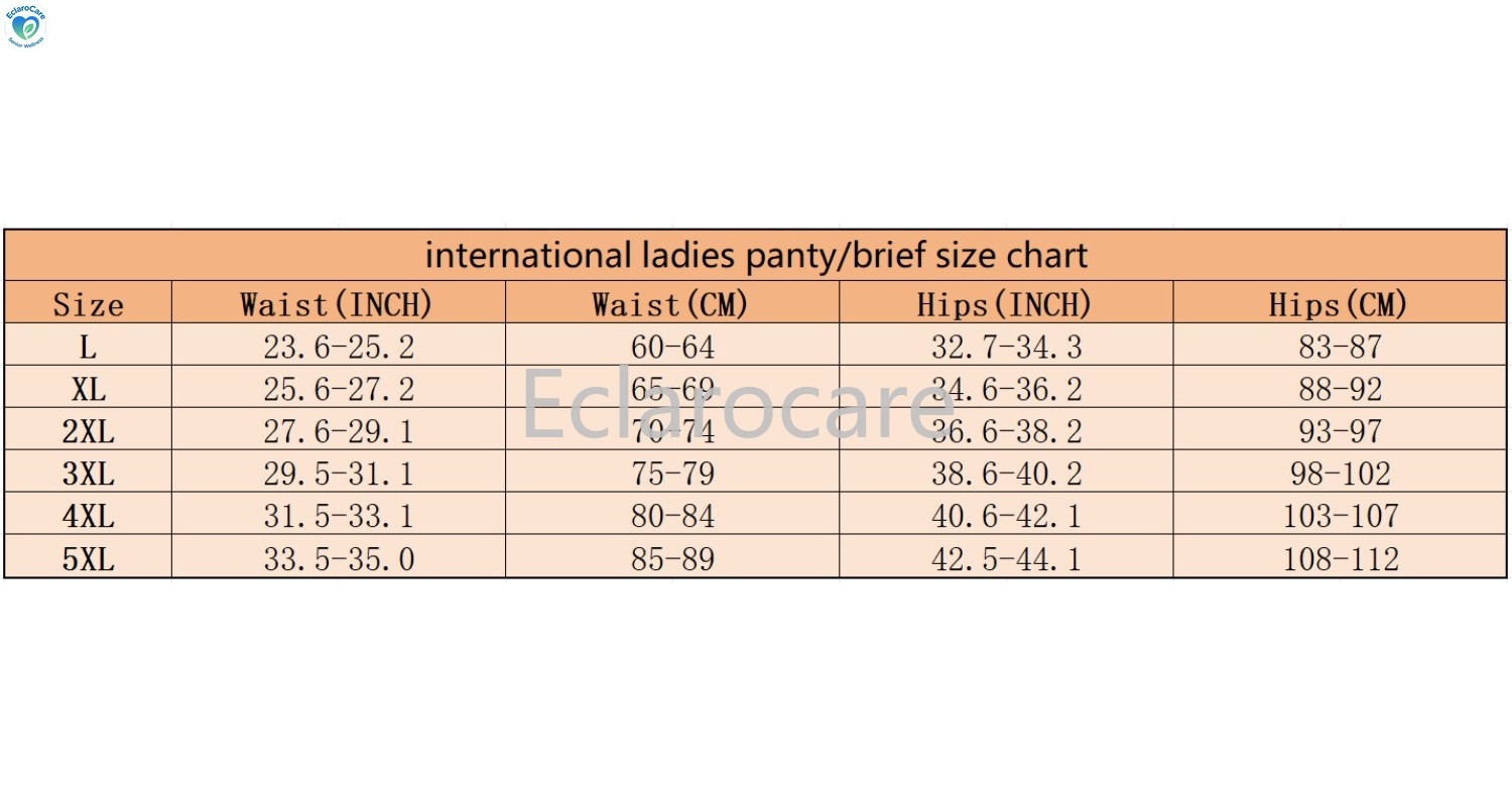 6pcs Period Underwear Women 4-Layer Leak Protection During Menstruation cotton