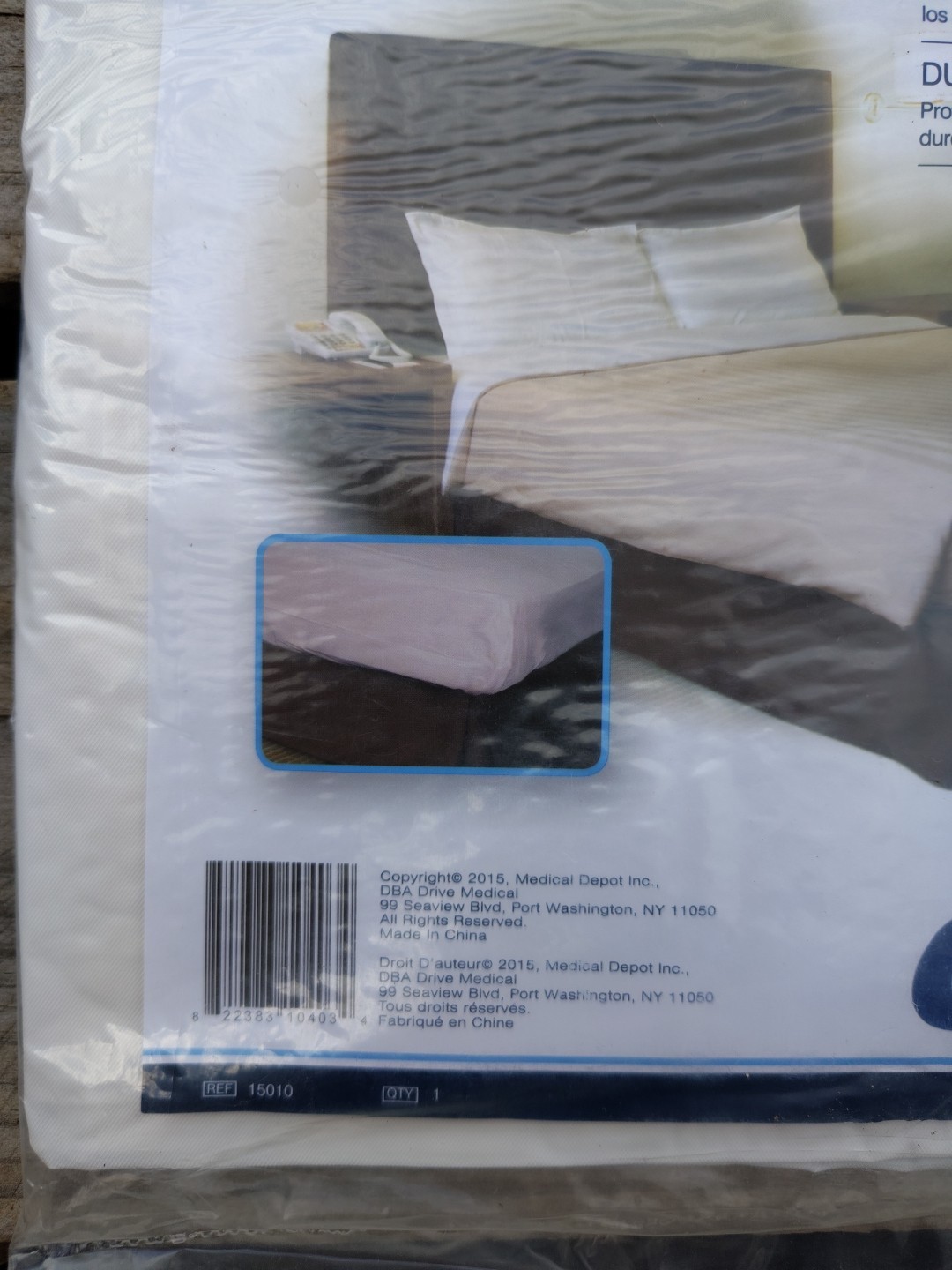 drive Mattress Cover 36 x 80 x 6″ Vinyl For Twin Sized Mattresses 15010