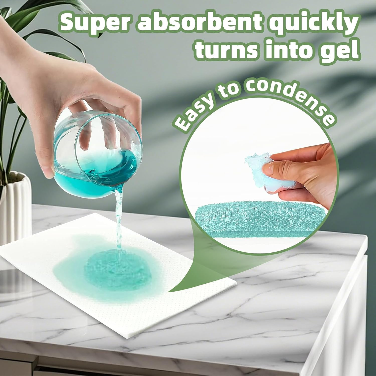 50 Pack Commode Liners with Super Absorbent Pads, Universal Fit All Standard …