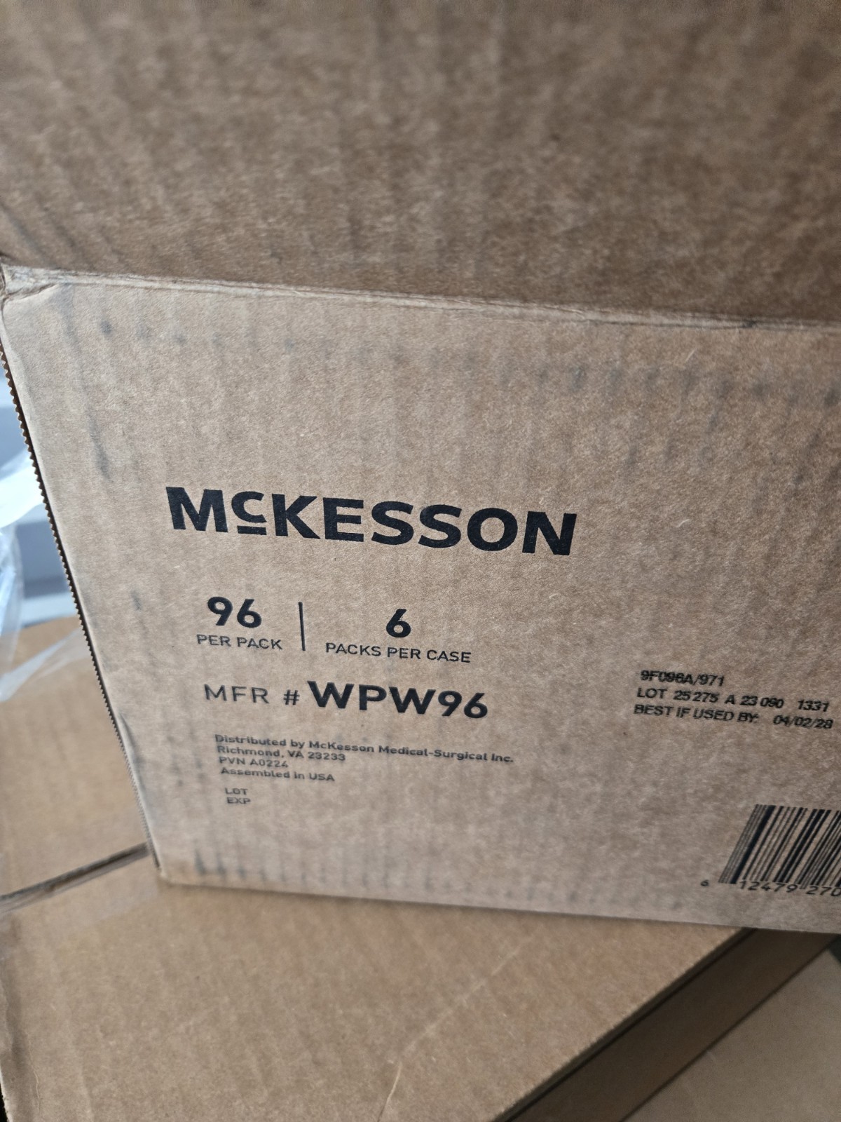 McKesson Personal Cleansing Wipe 7.5 x 12.5″ WPW96 1 Pack 96 Wipes