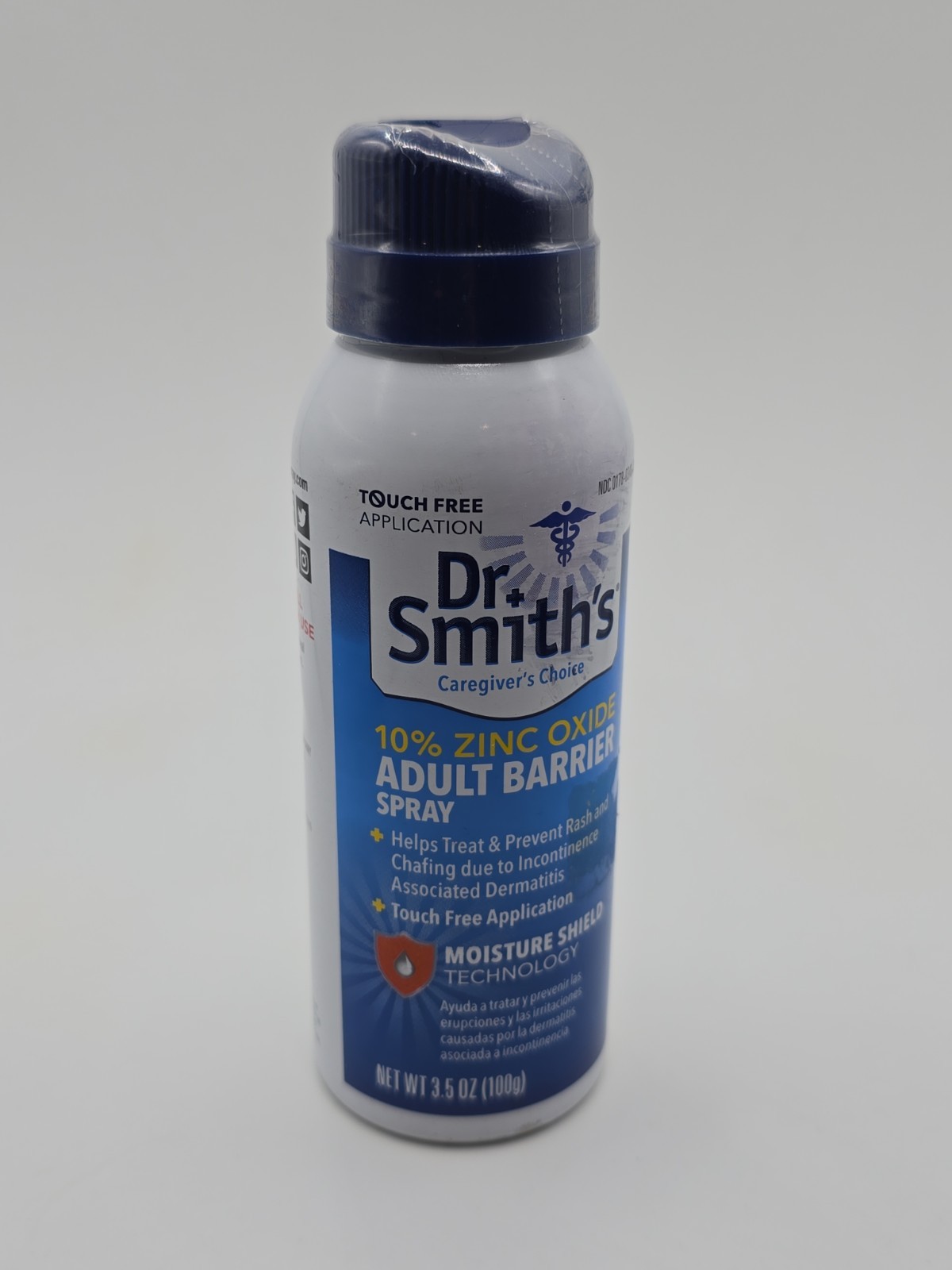 Dr. Smith’s Caregiver’s Choice Adult Barrier Spray 3.5 oz Moisture Shield Rash
