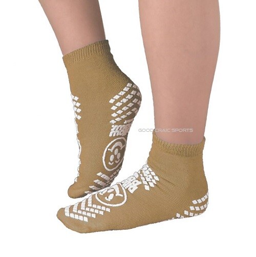 PILLOW PAWS Slipper Socks – Terries – Non-Slip Hospital Socks – L, XL, 2XL, 3XL