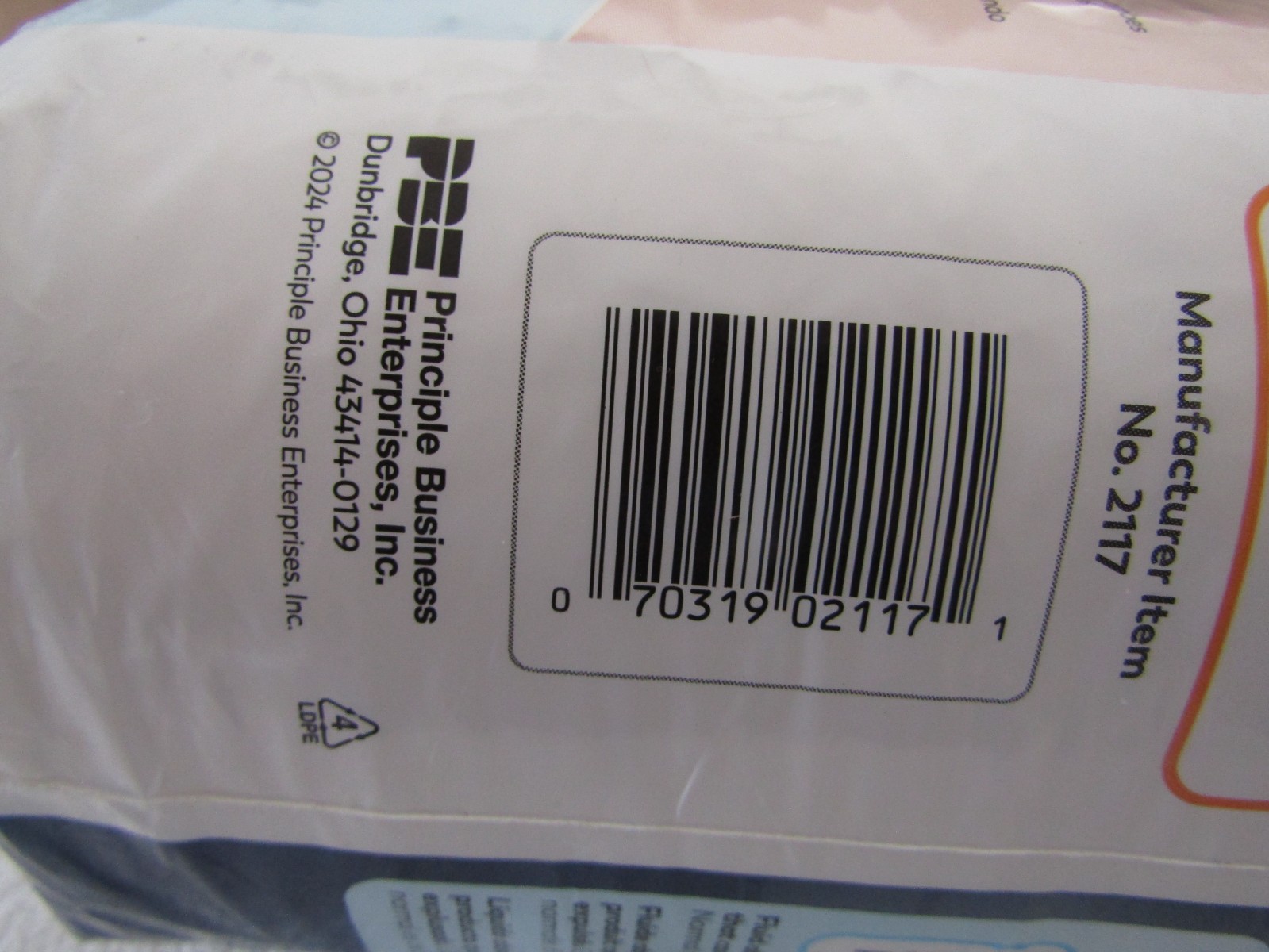 (4) PACKAGES TRANQUILITY PREMIUM DISPOSABLE UNDERWARE X-LARGE 14 Ct EACH