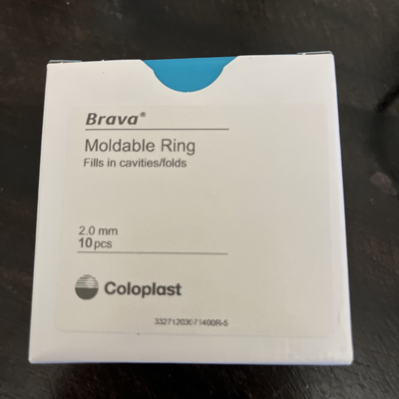 1 New Box of 10 Coloplast Brava Moldable Rings 2″ Size 2.0mm Expires ‘28 or ‘29