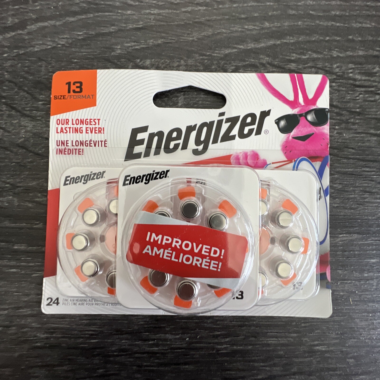 Energizer Zinc Air Hearing Aid Batteries Size13 AZ13DP-24 Exp 11/2024 Or Later