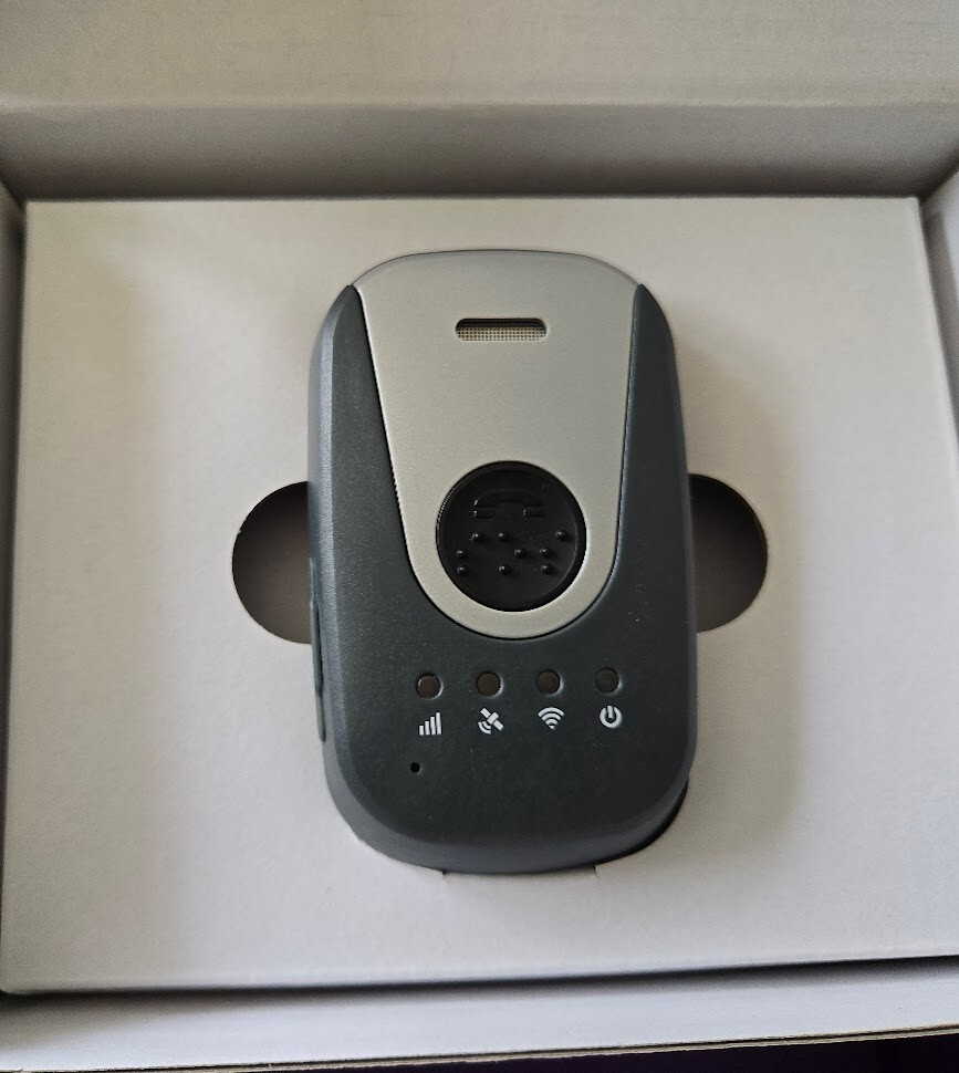 Medical Alert Device – Mobile Defender Model 4 for Ultra Mobile Silver