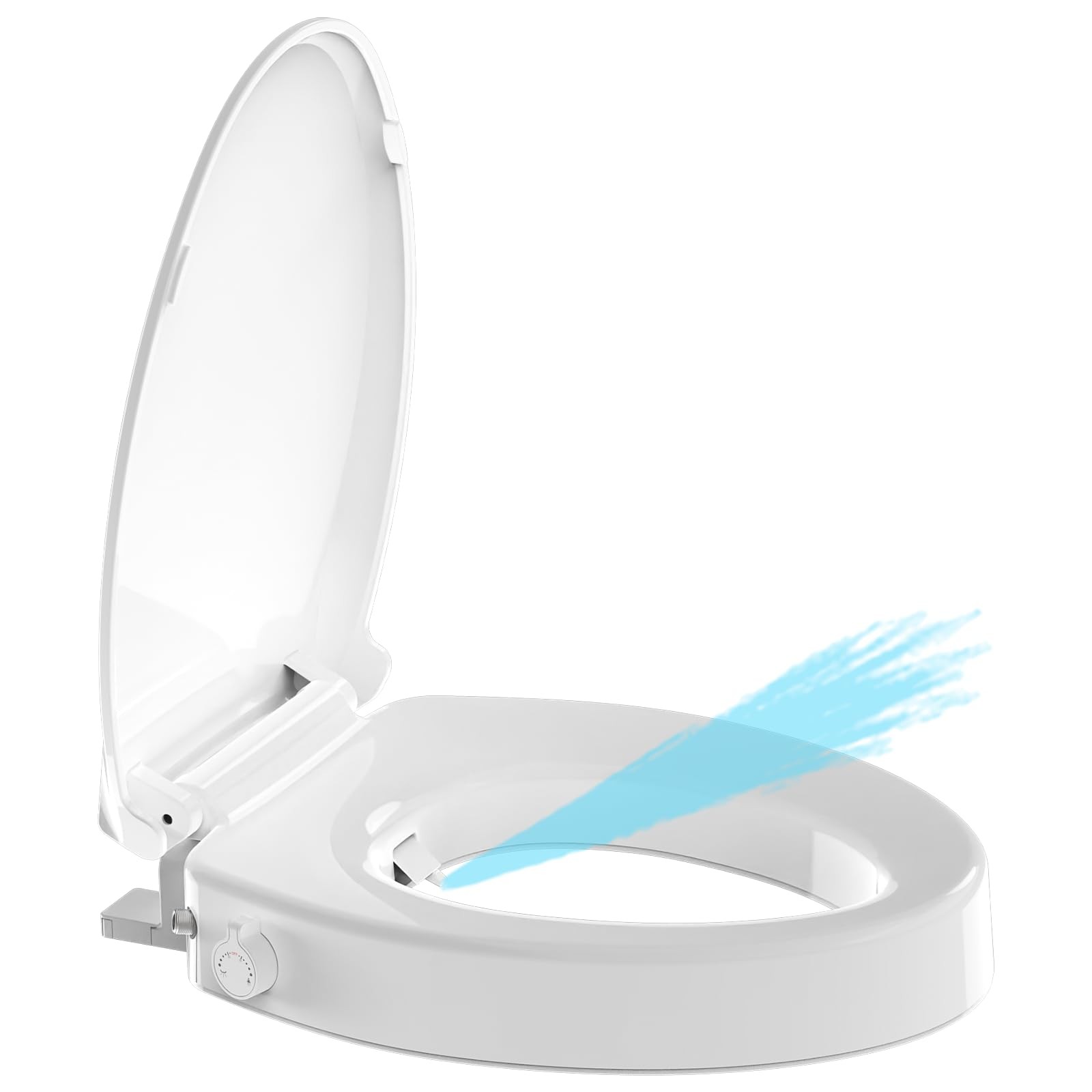 Aünsffer Ansffer Raised Toilet Seat Bidet 2.91In Elongated Bidet Toilet Seat 3