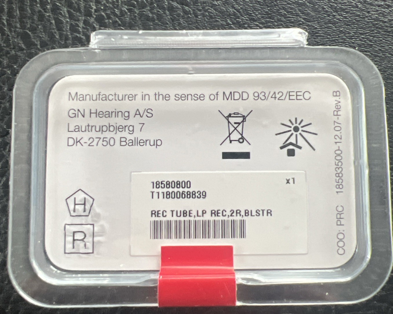 Resound SureFit2 Hearing Aid Receiver for LiNX², Linx3D, Quattro Size 2 LP Right