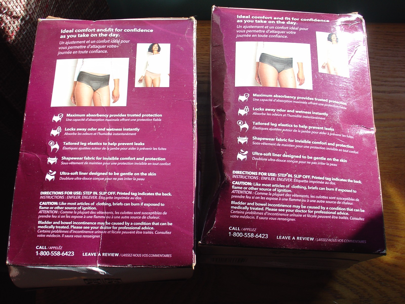 Depend Silhouette Incontinence Underwear for Women Small Maximum Absorbency Lot