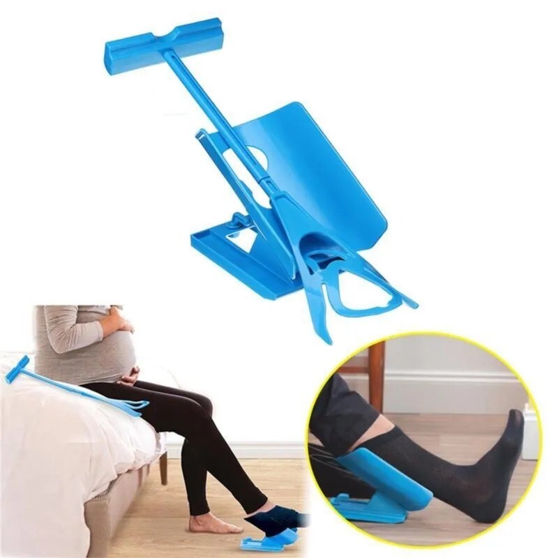 Sock Aid Kit Slider Easy on Off for Putting on Socks Stockings Sock Aid Device