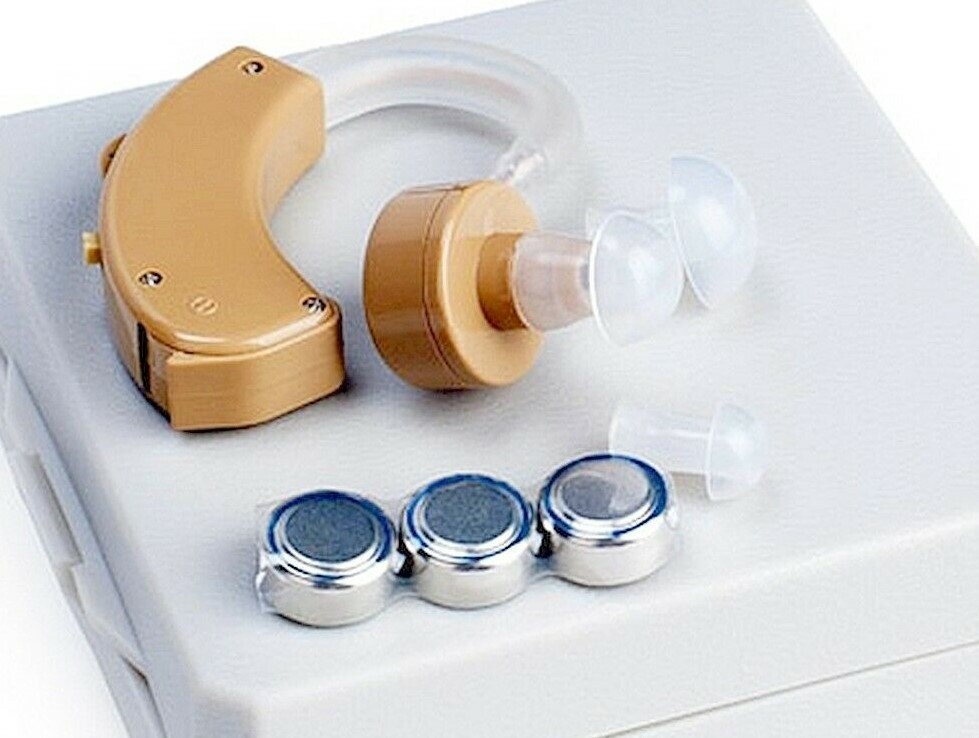 CYBER SONIC Sound Amplifier Hearing Assistance Aid BEHIND the EAR bte Hear Sound