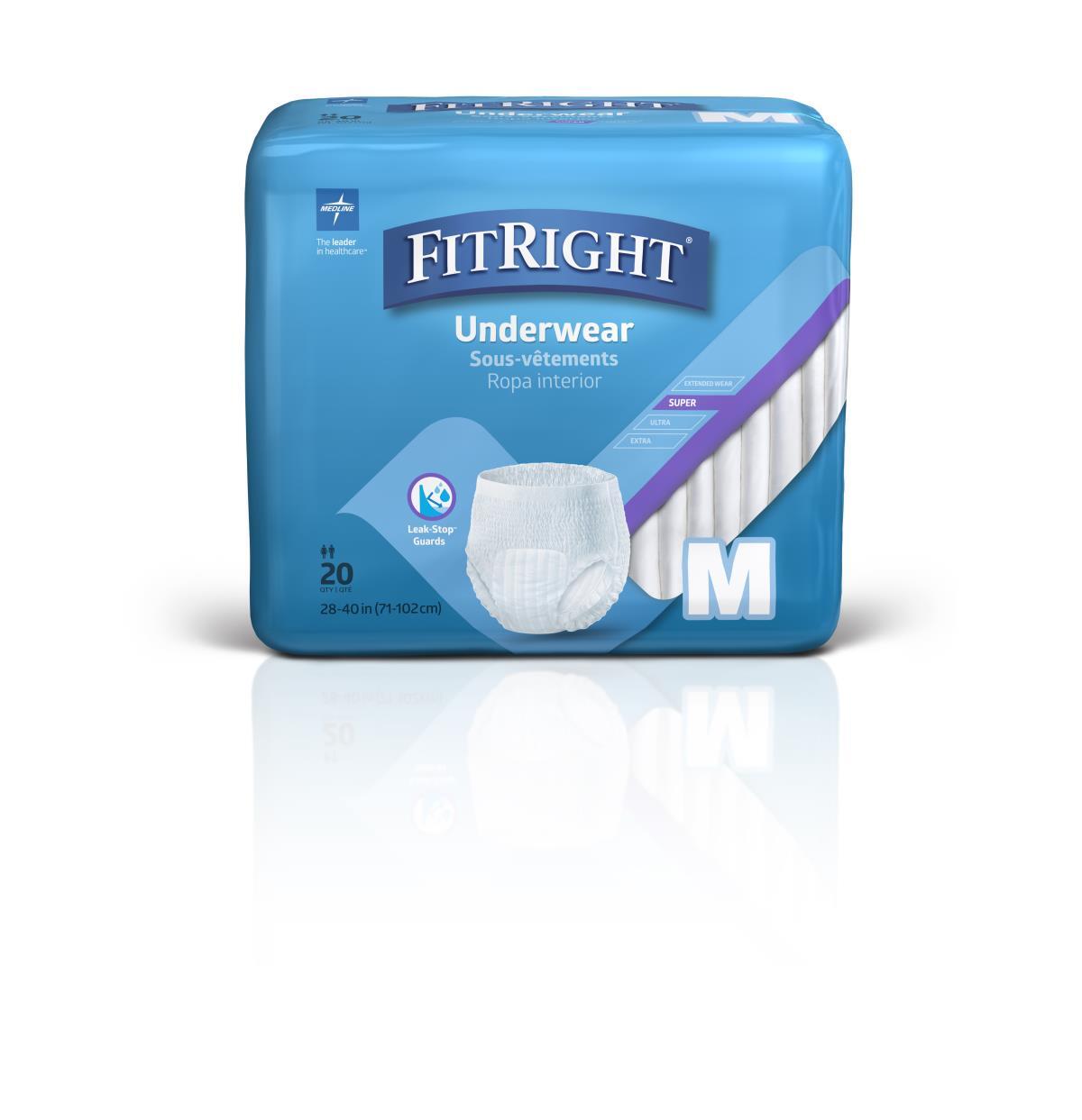 Protection Plus Underwear, Medium