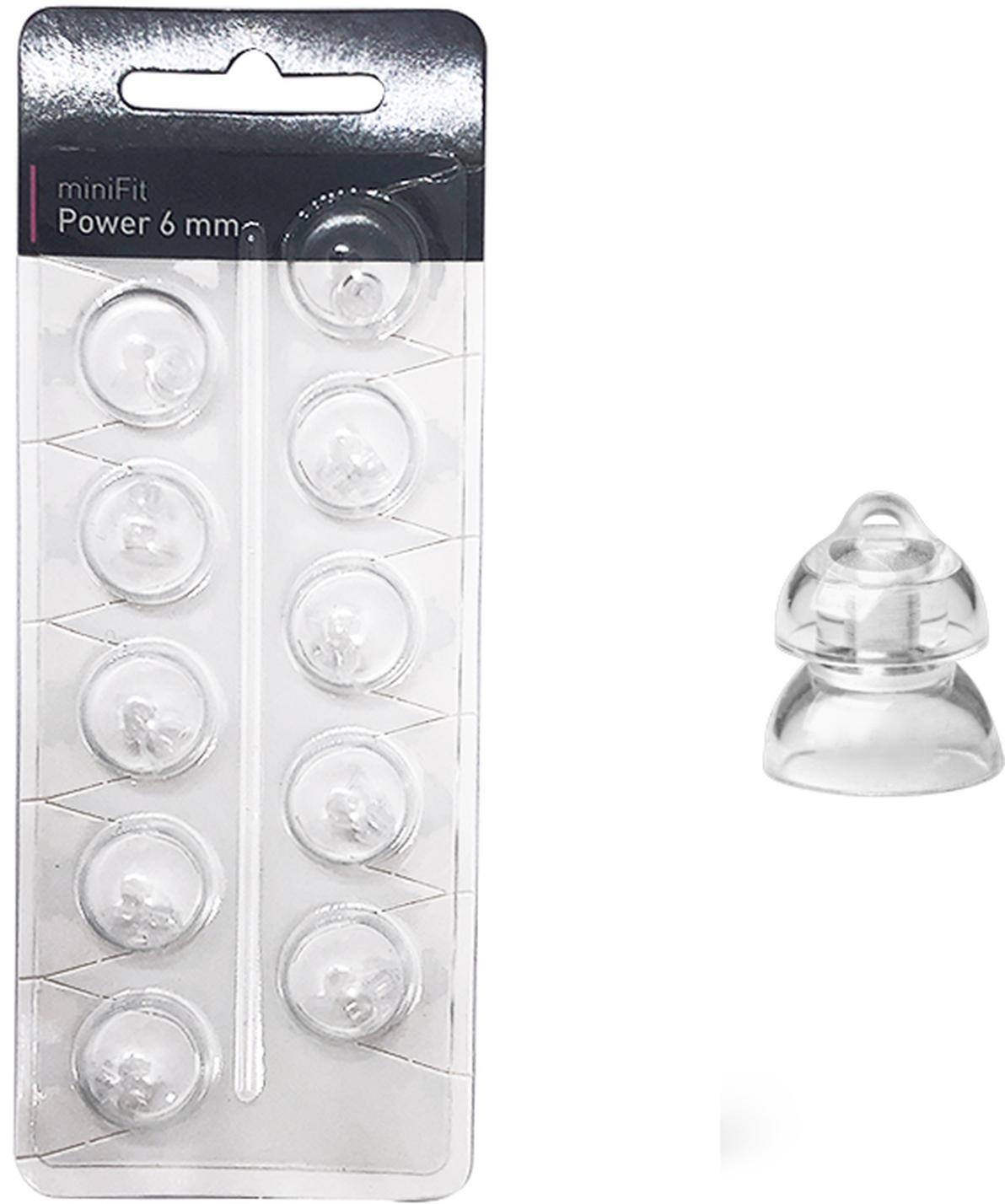 20 x EWANTO miniFit, 10 blister 6 mm power like Oticon dome dome shades