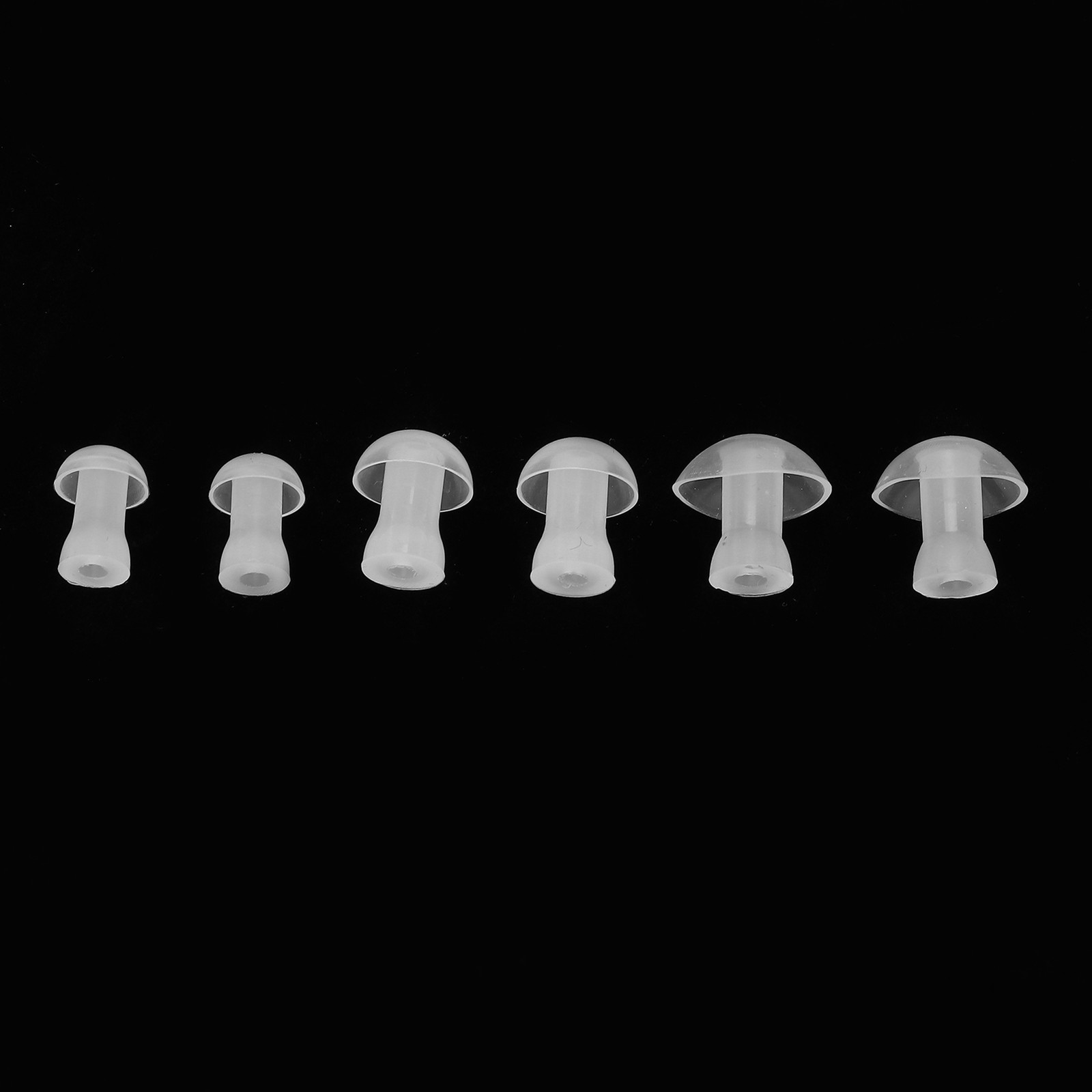 6pcs Hearing Aid Ear Tips Earplug Silicone Hearing Aids Buds Domes Ear