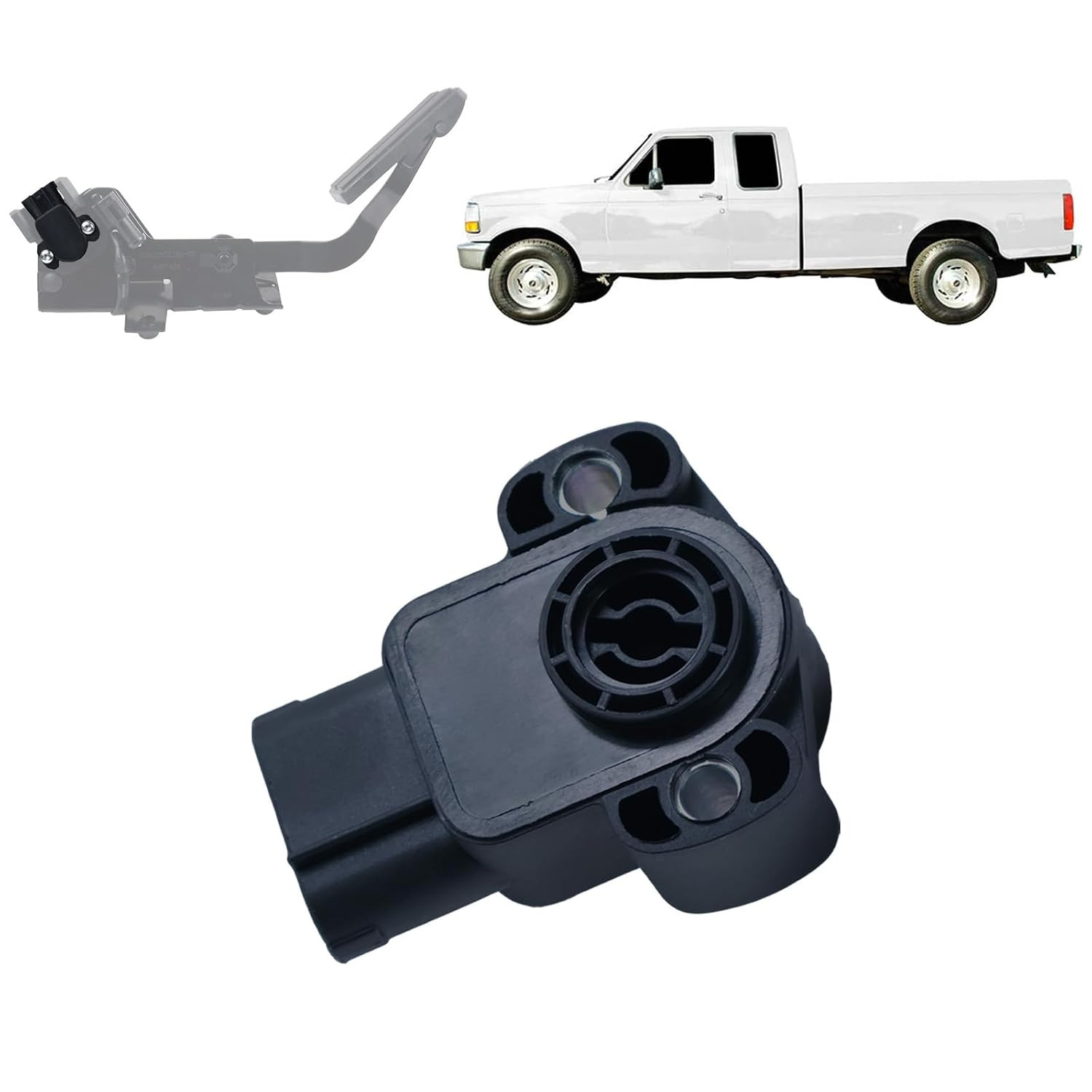 Accelerator Pedal Position Sensor (APPS) Compatible with Ford 7.3L Powerstroke F