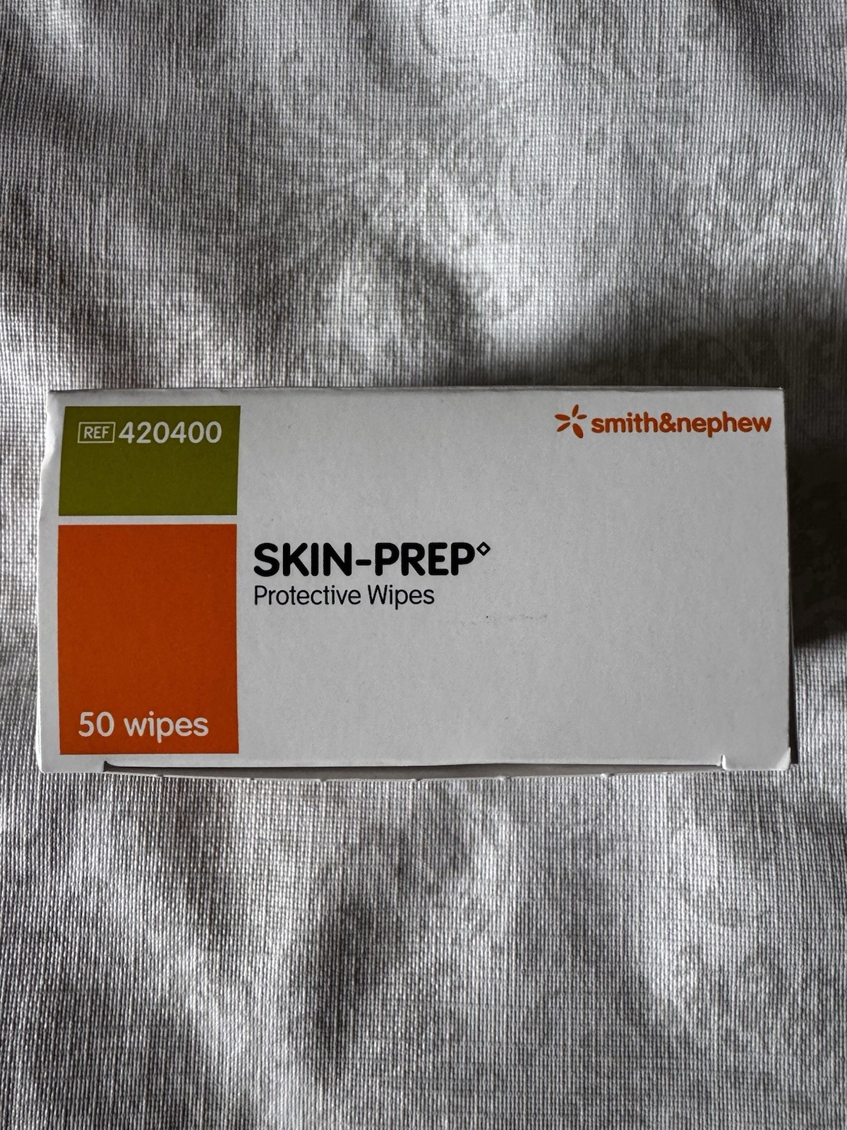 Smith & Nephew 420400 Skin Prep Barrier Wipe, 50 Count