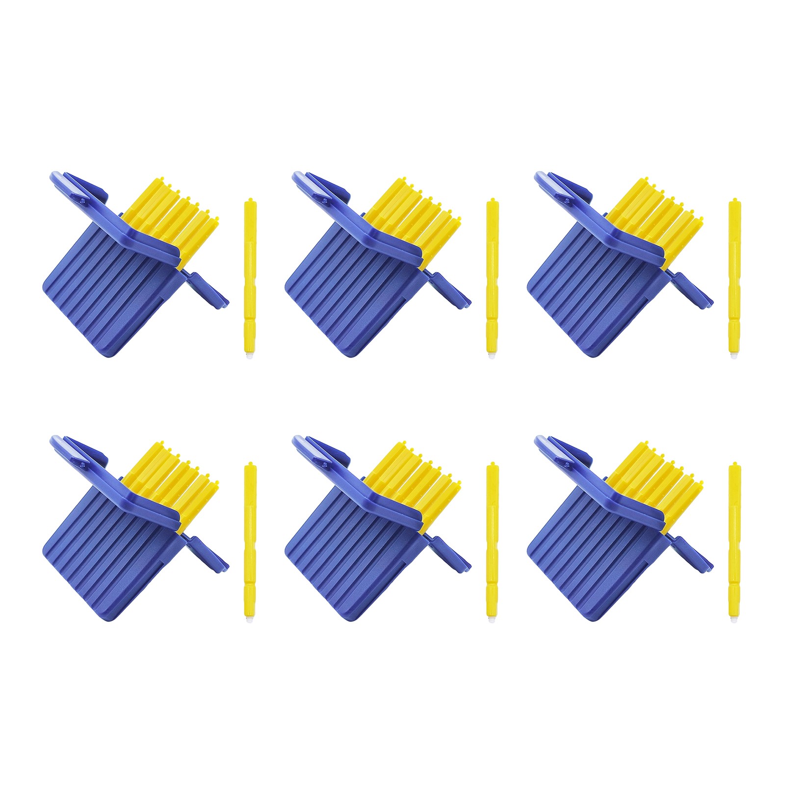 6 Packs 48 PCS New Wax Guards Filters Tool For Starkey Hear Clear Hearing Aid