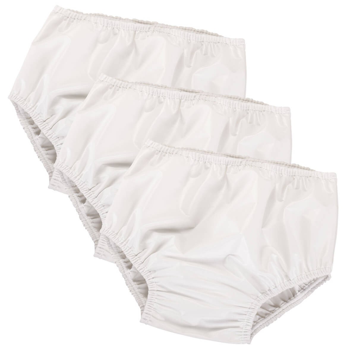 50 PACK of Sani-Pant Pull On XL Waterproof Adult Diaper Cover White, Made in USA