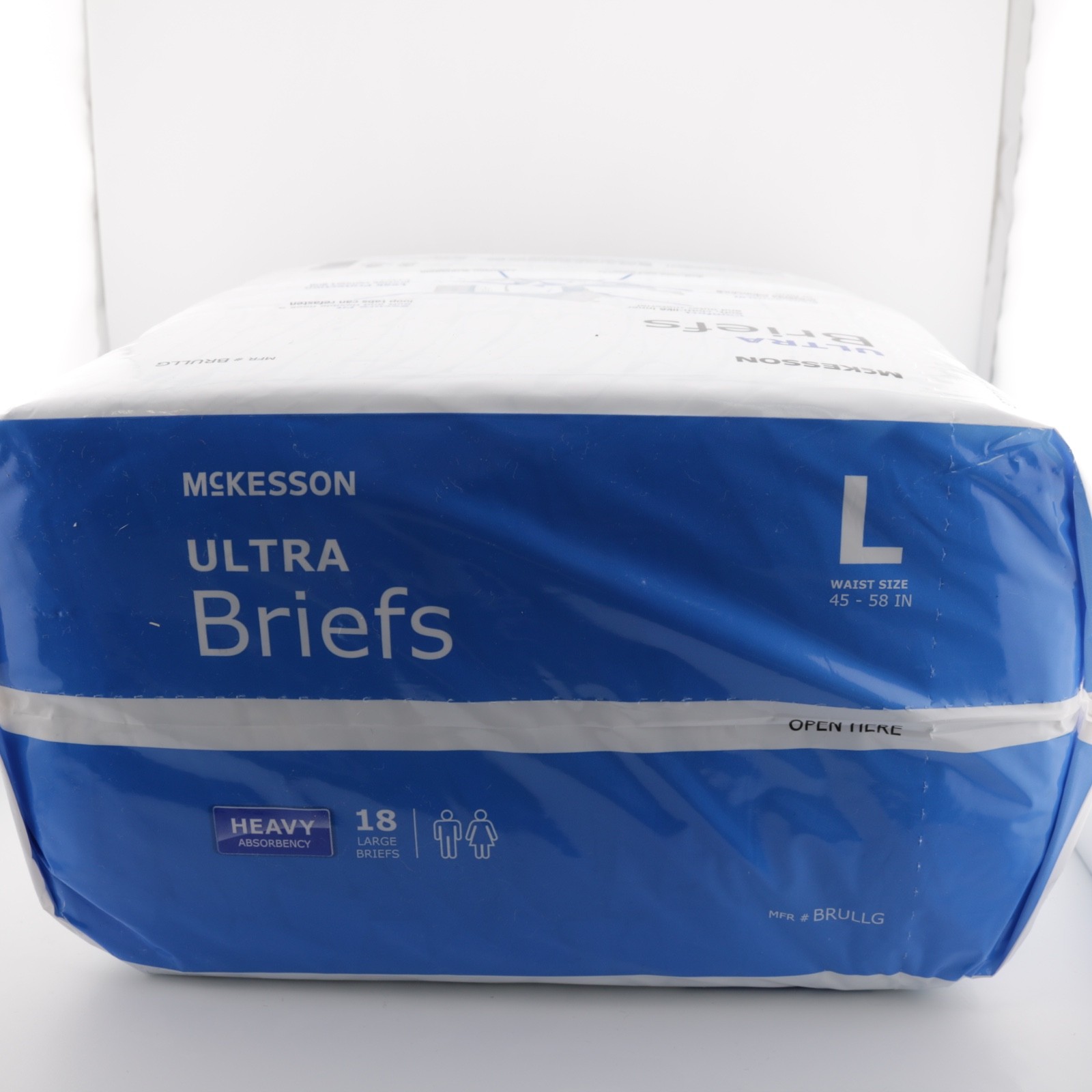 McKesson Ultra Briefs 18 Large Heavy Absorbency Unisex Brand New Pack