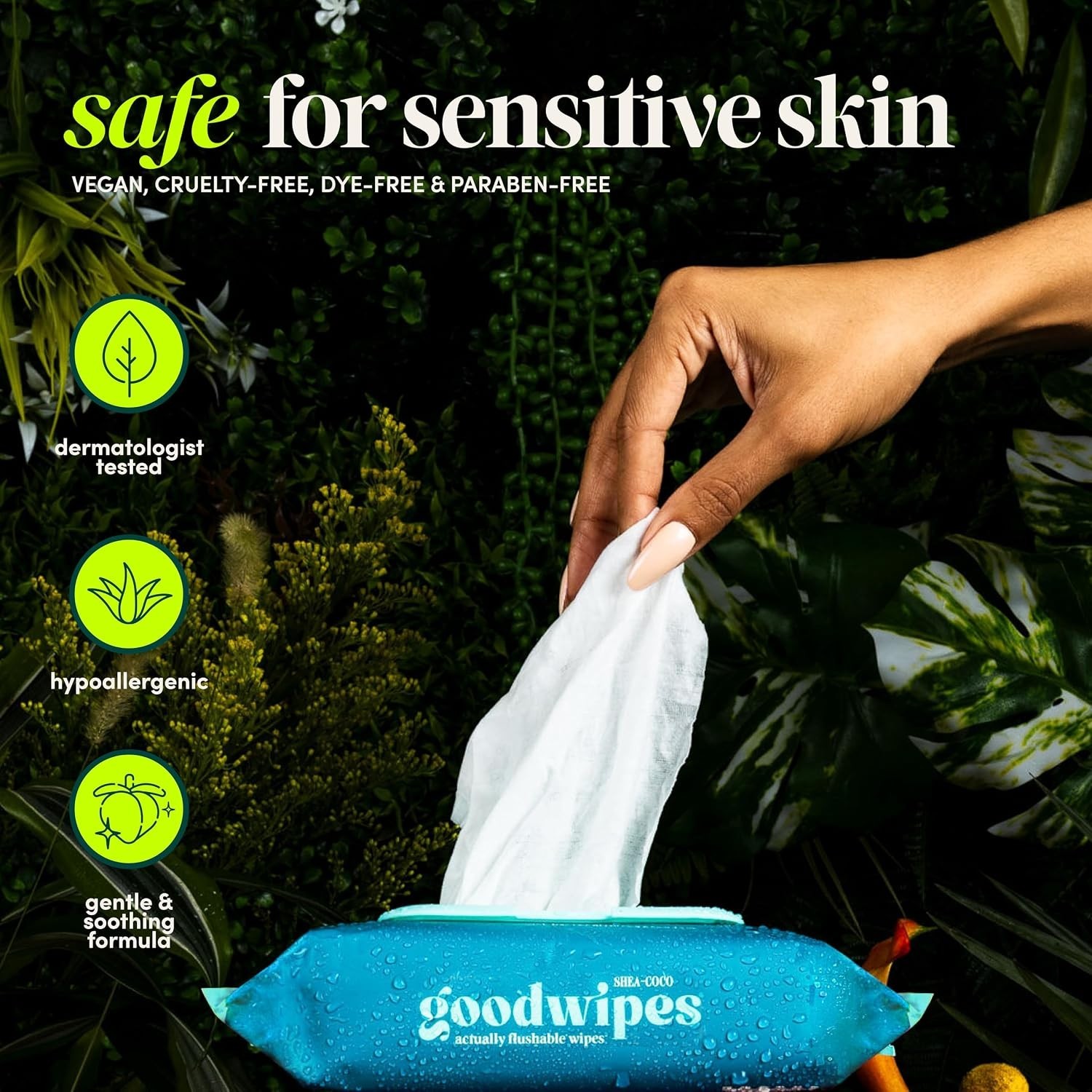 Flushable Butt Wipes – Extra Large Adult Wet Wipes For Women & Men – Bathroom…