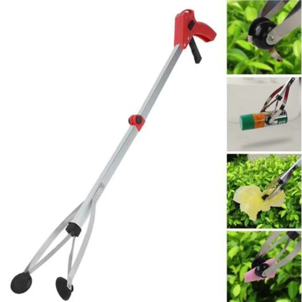 Heavy Duty Trash Picker Grabber Magnetic Stick Long Handled Reaching Pickup Tool