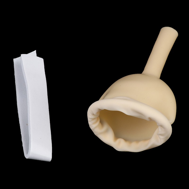 Male External Medical Sterilized latex urine collector elderly N8