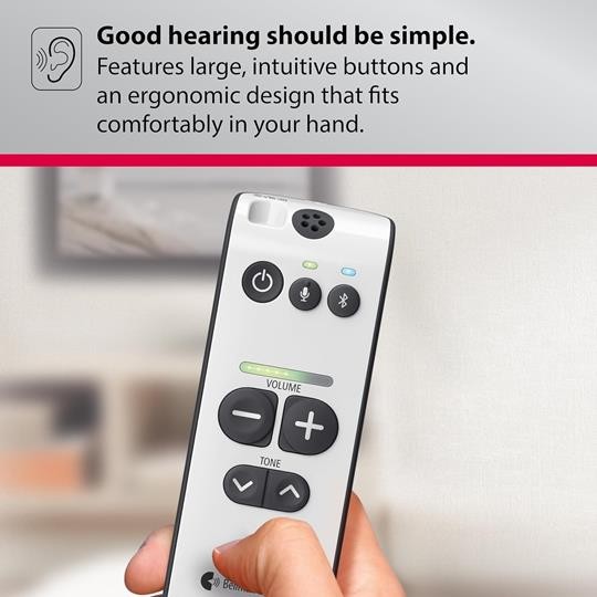 Bellman Maxi Pro TV Personal Amplifier & TV Listening Kit + Headphones & Earbuds