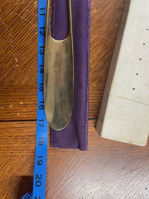 Royal Horn Extra Long Shoehorn Easy Reach 17.5″ Shoe Horn Longer Handle Metal