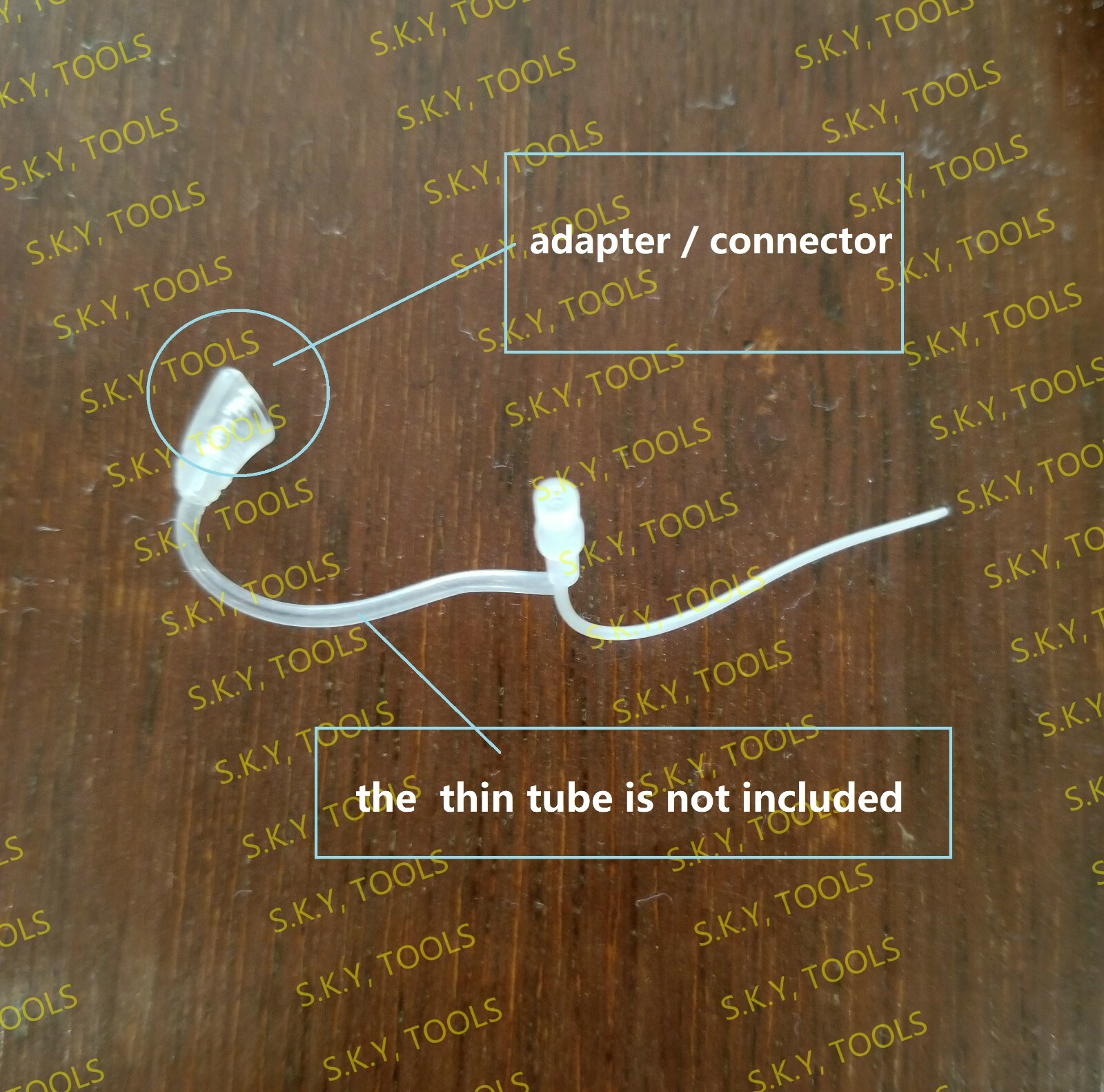 Thin tube hook / adapter/ connector for Resound ENZO 88 hearing aids 588 788 988