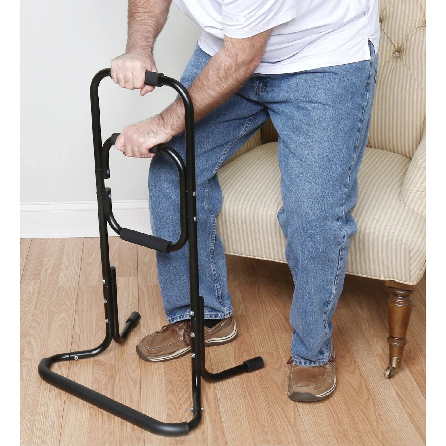 Support Plus Bandwagon Chair Stand Assist Portable Bar Helps Rise from Sitting