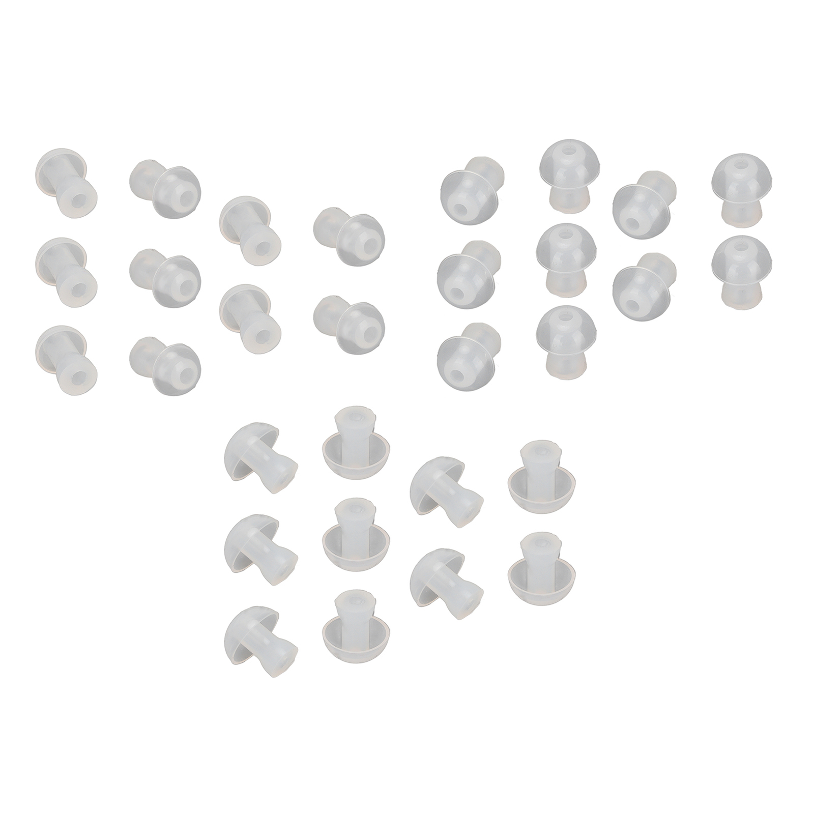 10Pcs Universal Domes Hearing Aid Ear Tips Soft Parts For Hearing Aid Earplugs