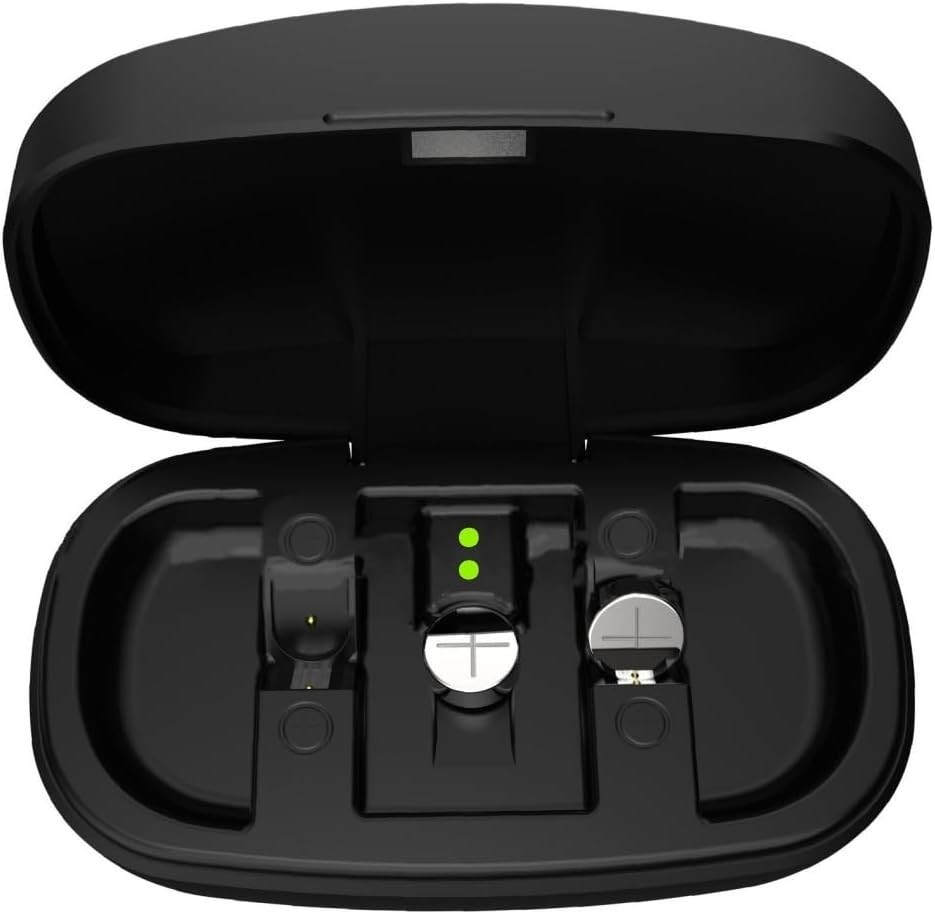 Rechargeable 312 Hearing Aid Batteries and Charger, Hearing Aid Charger Trave…