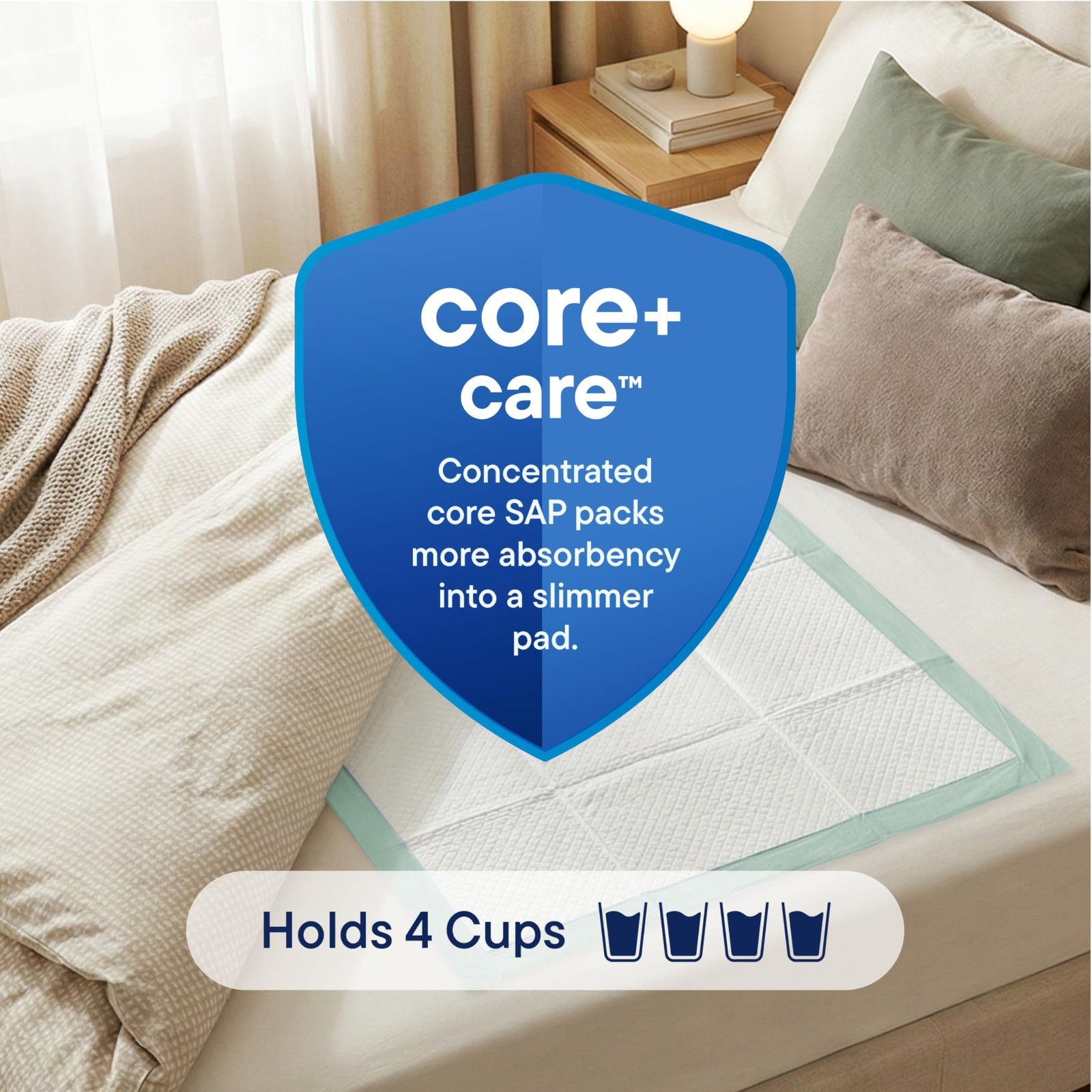Extra Large Disposable Underpads 30×36 – 50-Pack Absorbent Incontinence Chux Pad