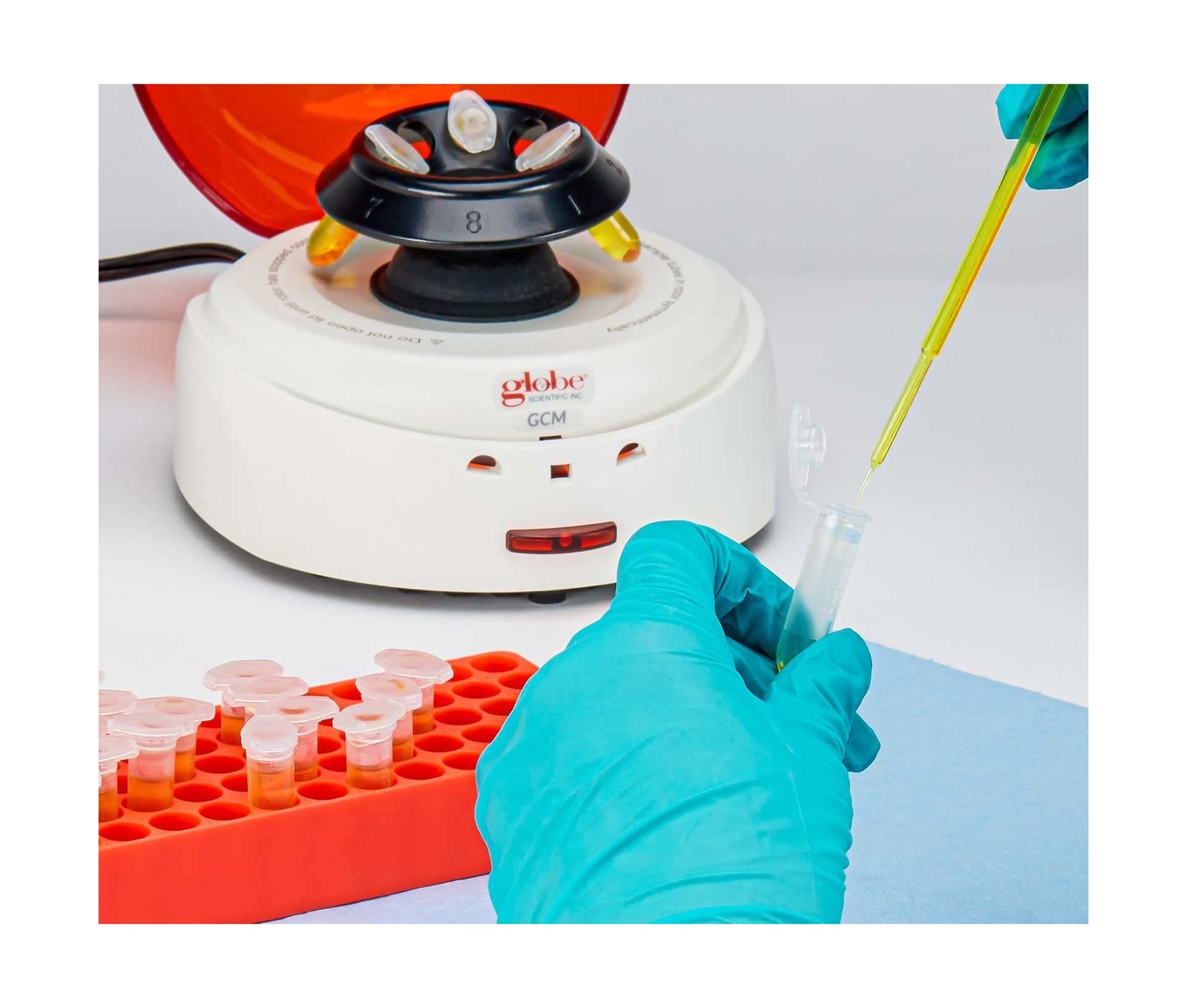 Globe Scientific 111568 Polypropylene Graduated Microcentrifuge Tube with Sna…