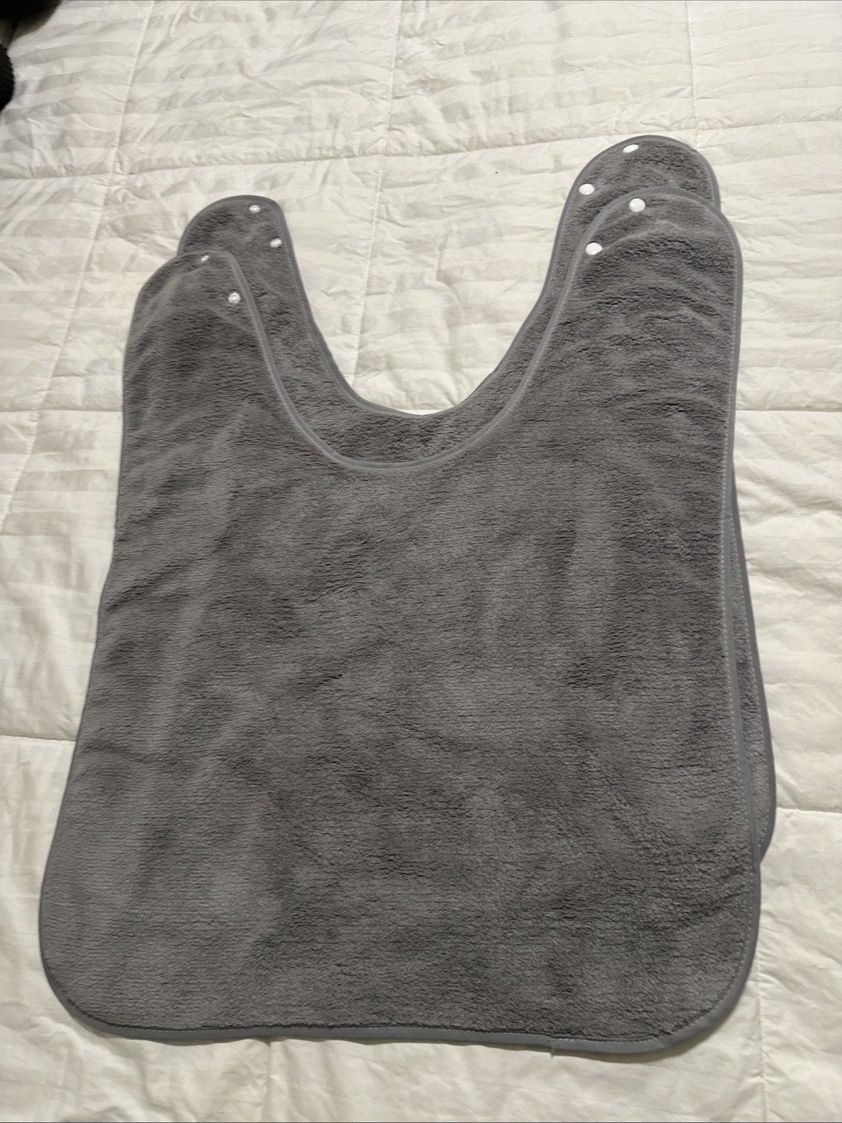 Adult Bib Clothing Protector Set Of 2 SOFT FLEECE