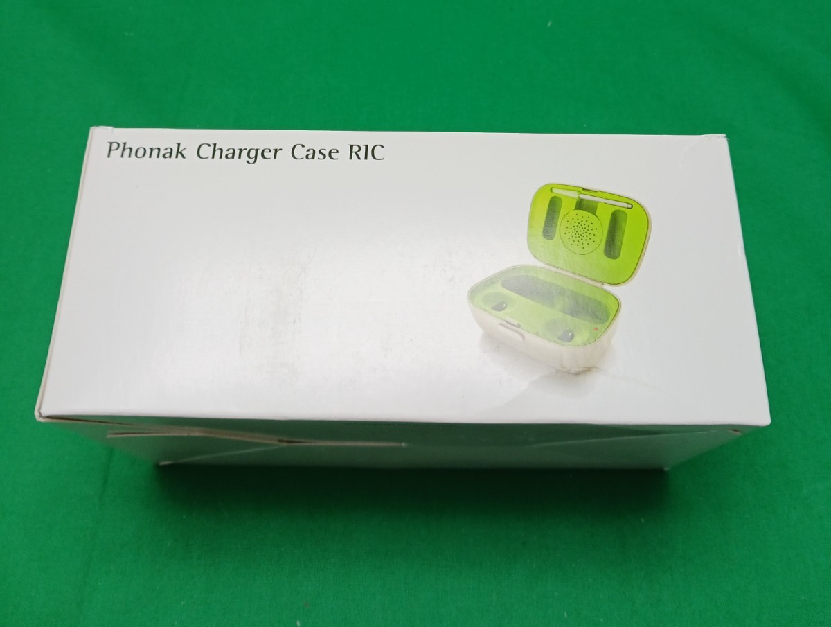 Phonak Hearing Aid Charger Case RIC With Power Supply & USB Cord