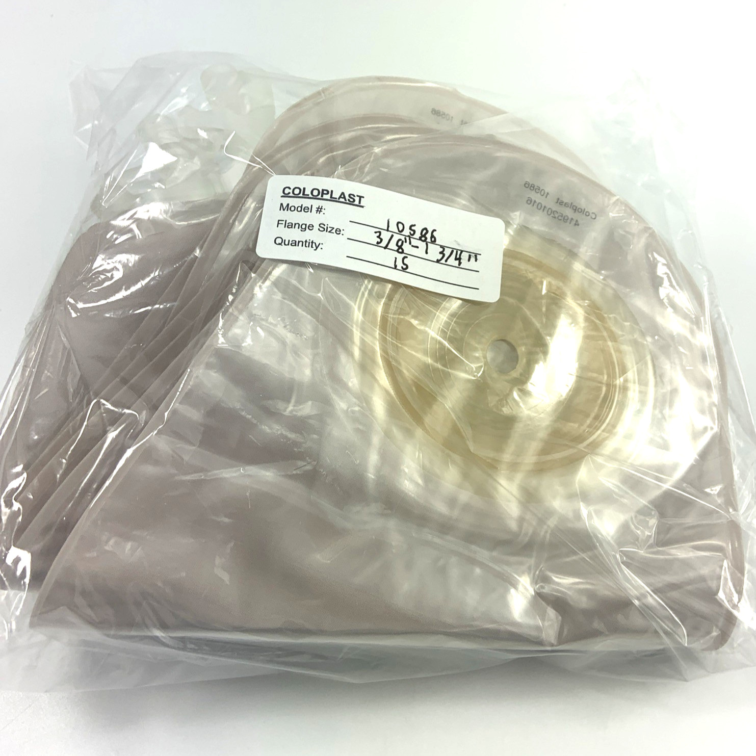 15 Coloplast SenSura Mio 10586 Urostomy Pouches 3/8-1 3/4″ Stoma *NIB
