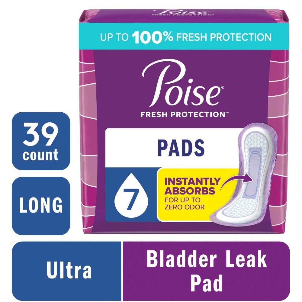 Ultra Absorbent Long Incontinence Pads for Women Postpartum Bladder Leaks 39