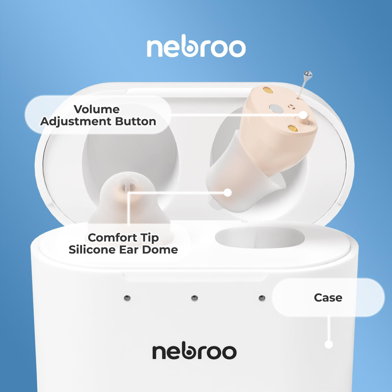 PRO 3.0 Hearing Aids | Comfortable Fit | Hearing Amplifier for Seniors & Adults