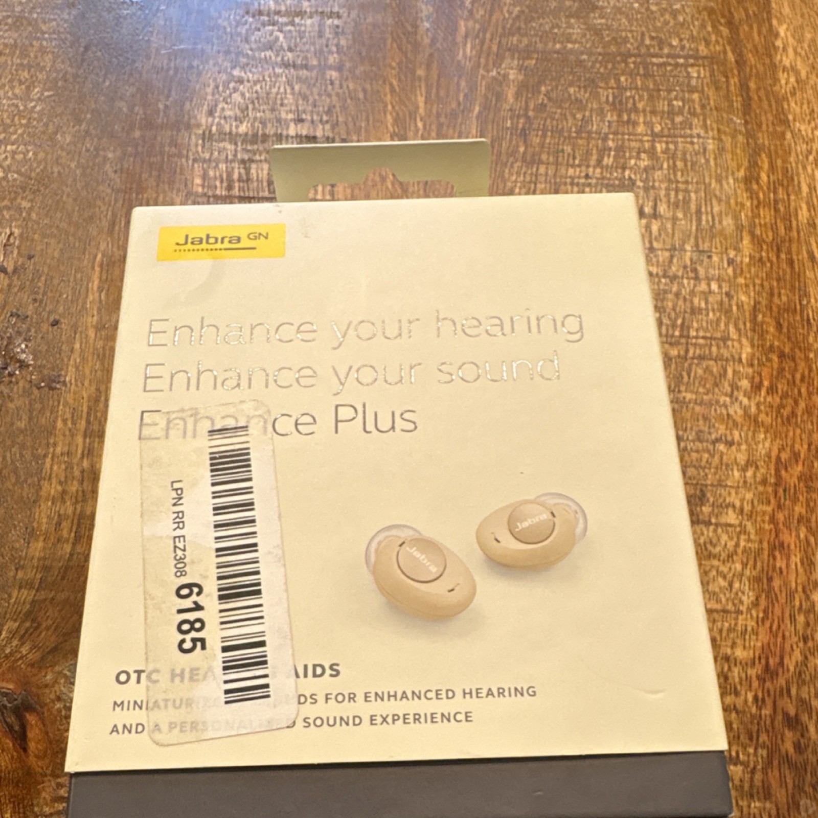 Jabra Enhance Plus In the Ear Hearing Aid Beige Digital Rechargeable